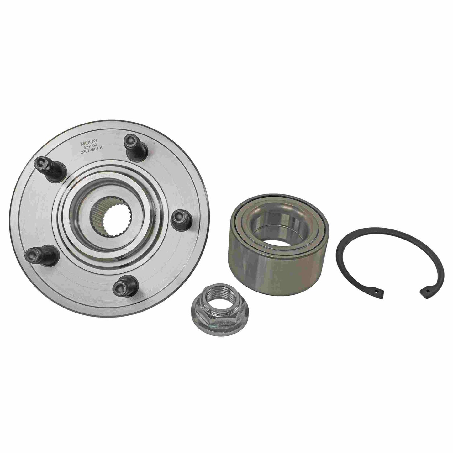 Moog Wheel Hub and Bearing,Steel,Rear,Ford,Mercury