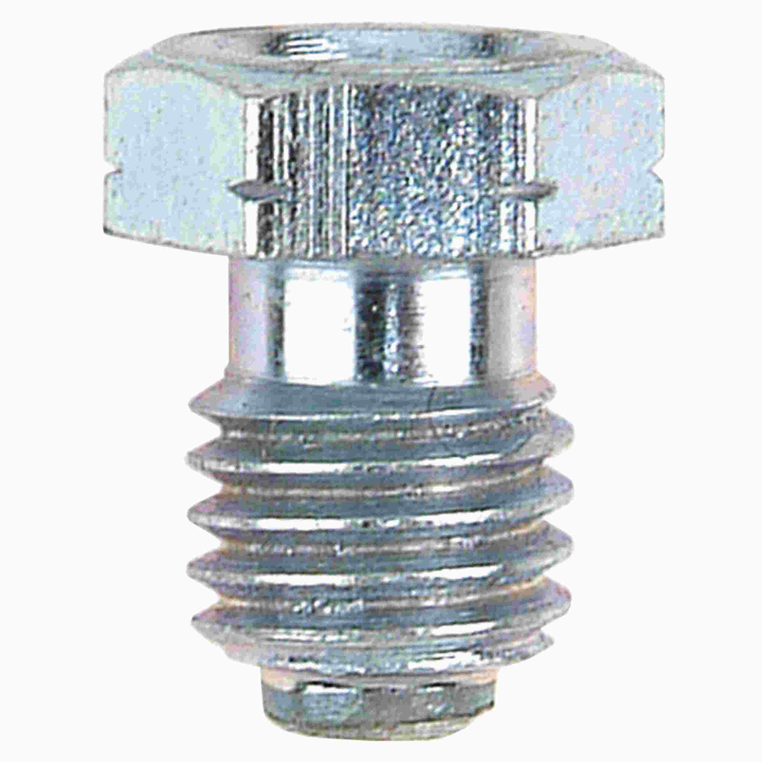 Moog U-Joint Grease Fitting:Zerk,Straight,Steel,Cadmium Plated,1/4-28 in.