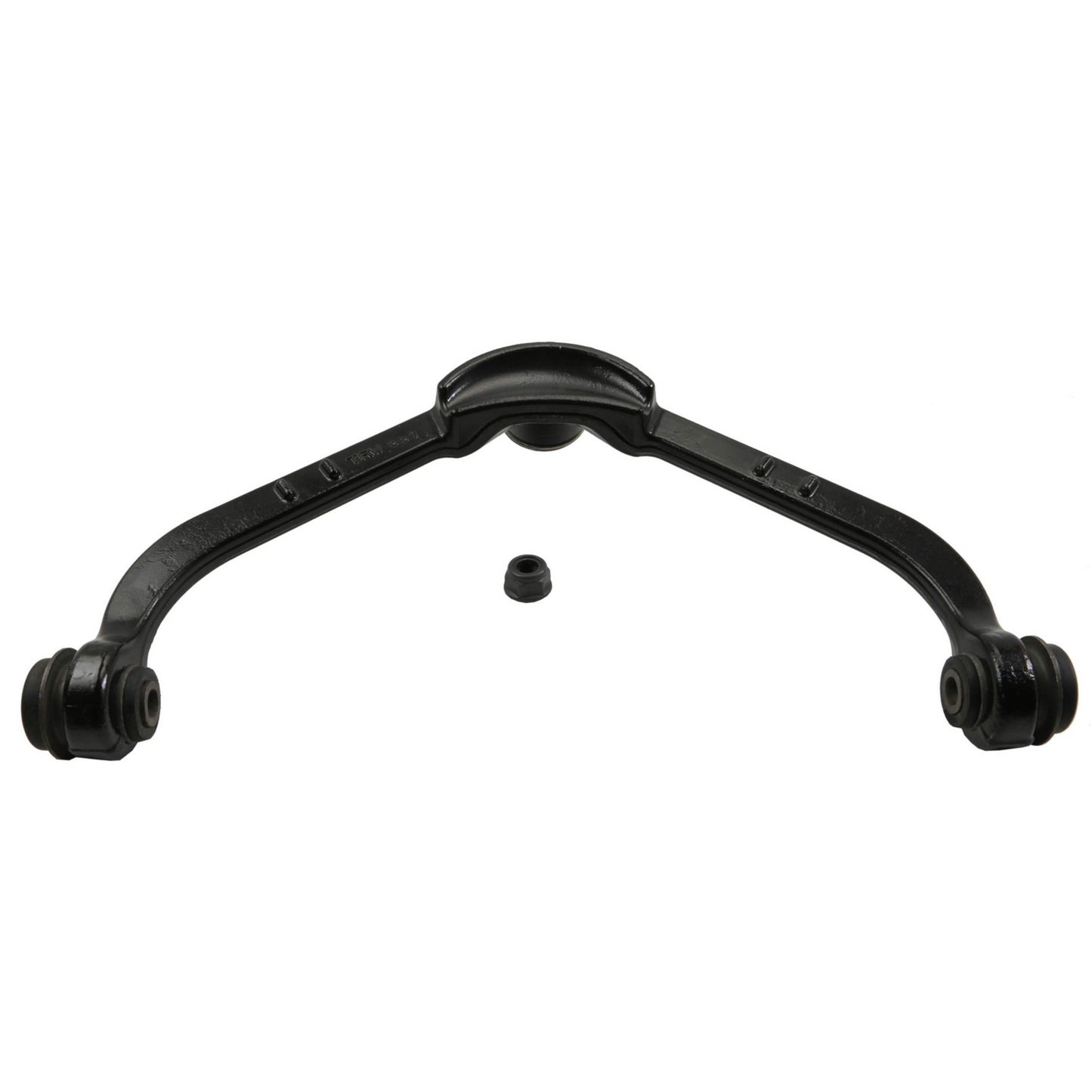 Moog Control Arm and Ball Joint Assembly:Stock Style,Steel,Black