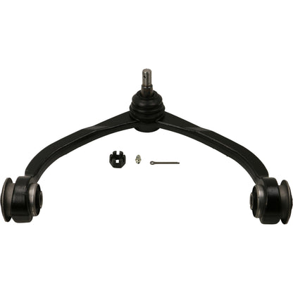 Moog Control Arm, Front Upper, Stock Style, Steel, Black, Dodge, Ram
