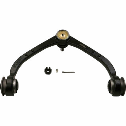 Moog Control Arm, Front Upper, Stock Style, Steel, Black, Dodge, Ram