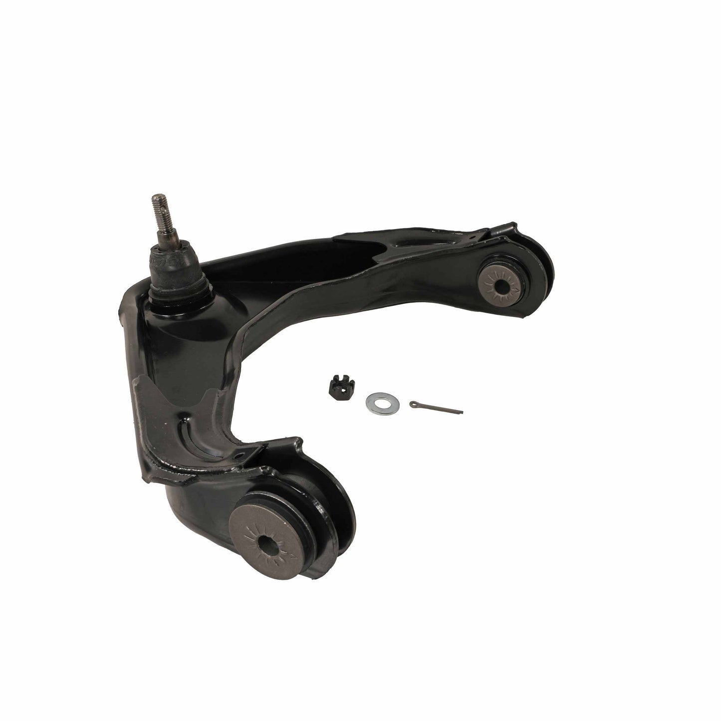 Moog Control Arm and Ball Joint Assembly:Steel, Black E-Coat,Chevy,Gmc