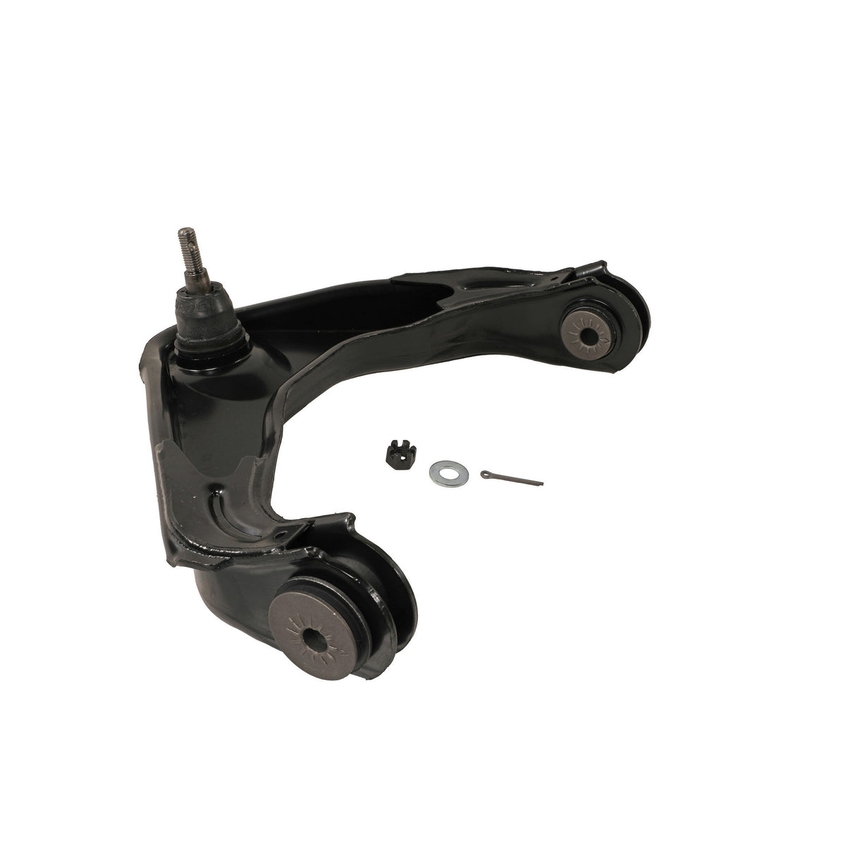 Moog Control Arm and Ball Joint Assembly:Steel, Black E-Coat,Chevy,Gmc
