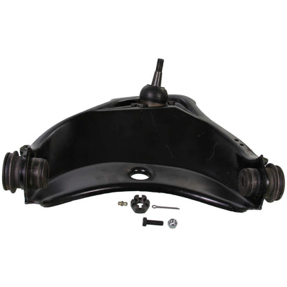 Moog Control Arm and Ball Joint Assembly:Steel,Front Upper Passenger Side