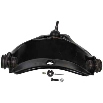 Moog Control Arm and Ball Joint Assembly:Steel,Front Upper Passenger Side