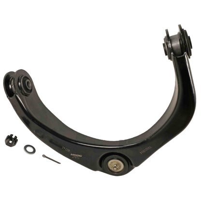 Moog Control Arm and Ball Joint Assembly:Replacement,Steel,Black