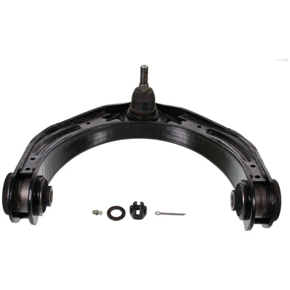 Moog Control Arm, Replacement, Steel, Black, Front Upper, Dodge, Each