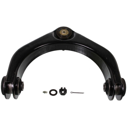 Moog Control Arm, Replacement, Steel, Black, Front Upper, Dodge, Each