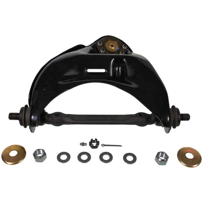 Moog Control Arm,Replacement,Steel,Black,Front Upper Driver Side