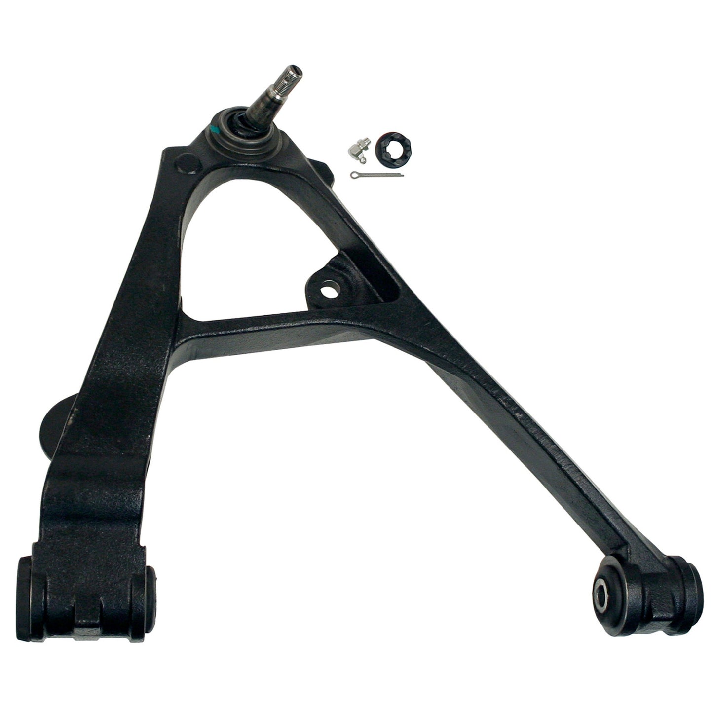 Moog Control Arm, Passenger Side Front Lower, Stock Style, Black, Cadillac