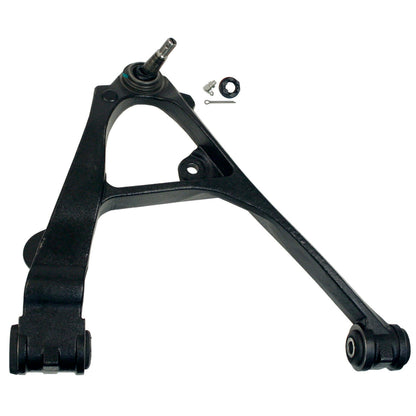 Moog Control Arm, Passenger Side Front Lower, Stock Style, Black, Cadillac