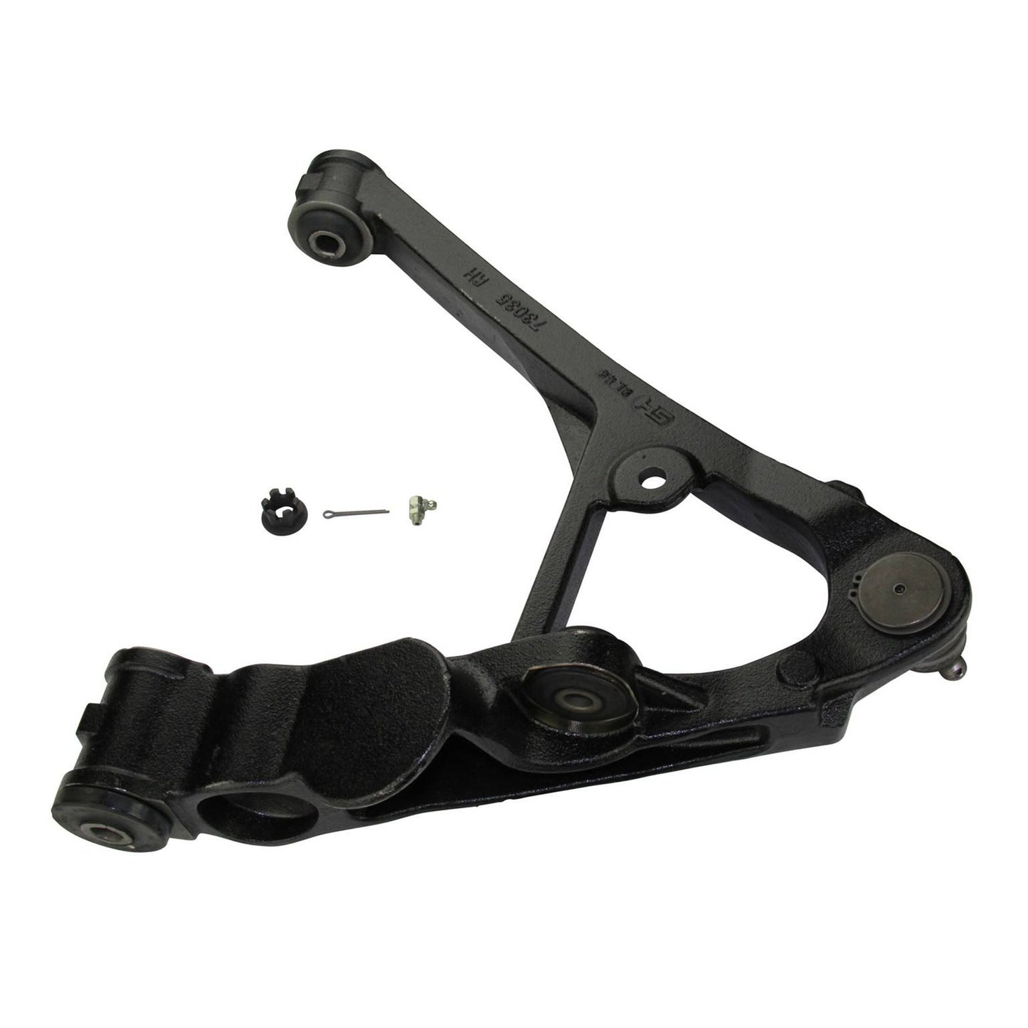 Moog Control Arm, Passenger Side Front Lower, Stock Style, Black, Cadillac