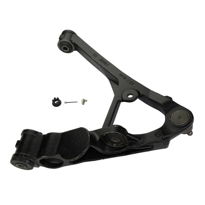 Moog Control Arm, Passenger Side Front Lower, Stock Style, Black, Cadillac