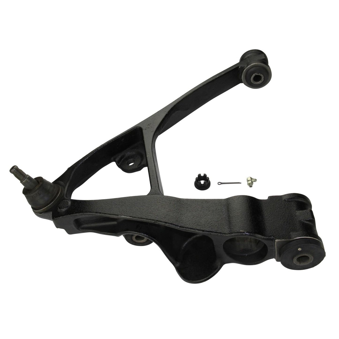 Moog Control Arm, Passenger Side Front Lower, Stock Style, Black, Cadillac