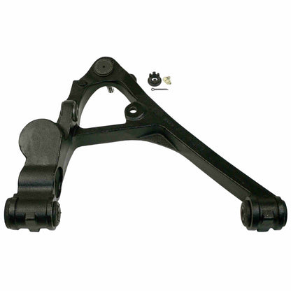 Moog Control Arm and Ball Joint Assembly:Stock Style,Black,Cadillac