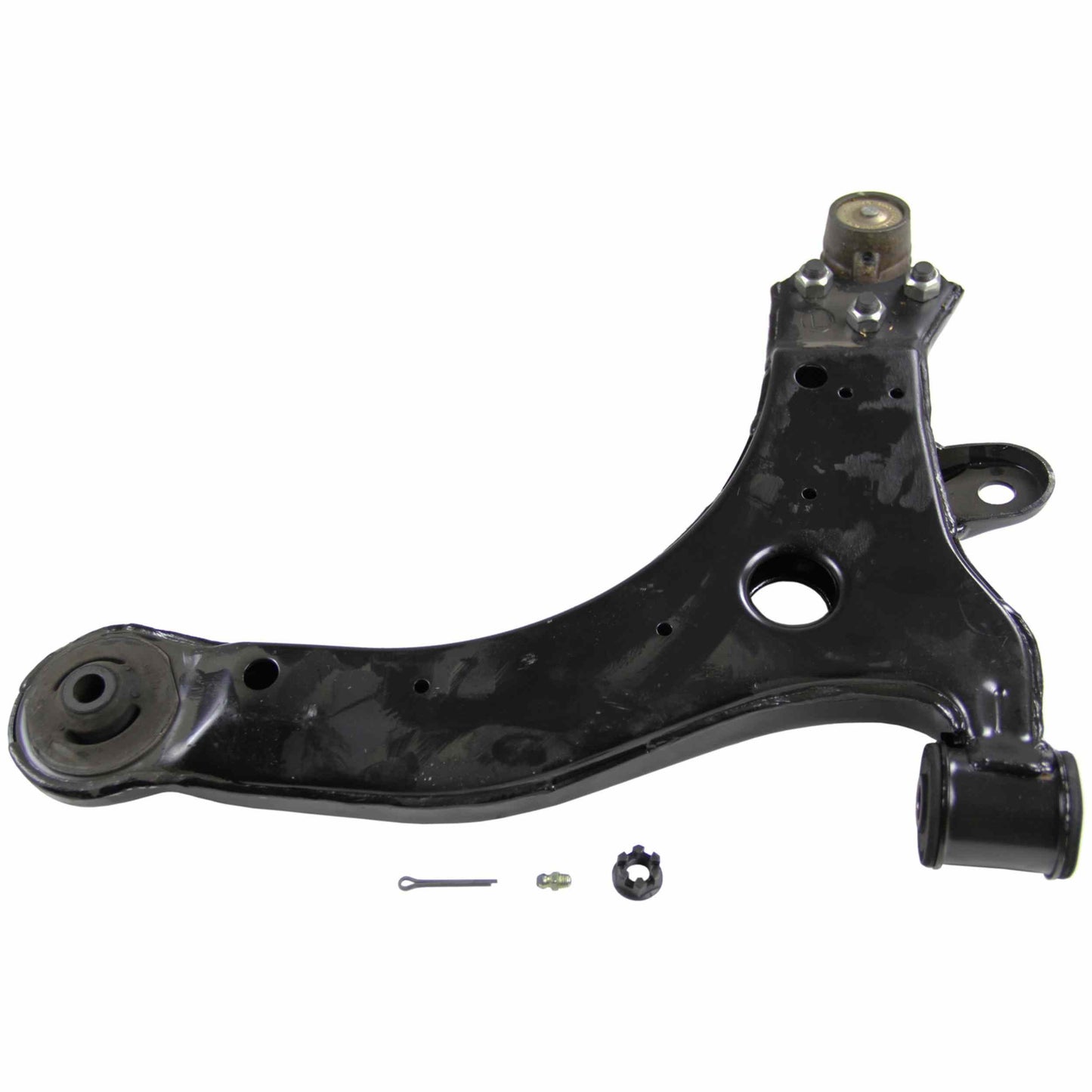 Moog Control Arm, Driver Side Front Lower, Stock Style, Black, Buick, Chevy