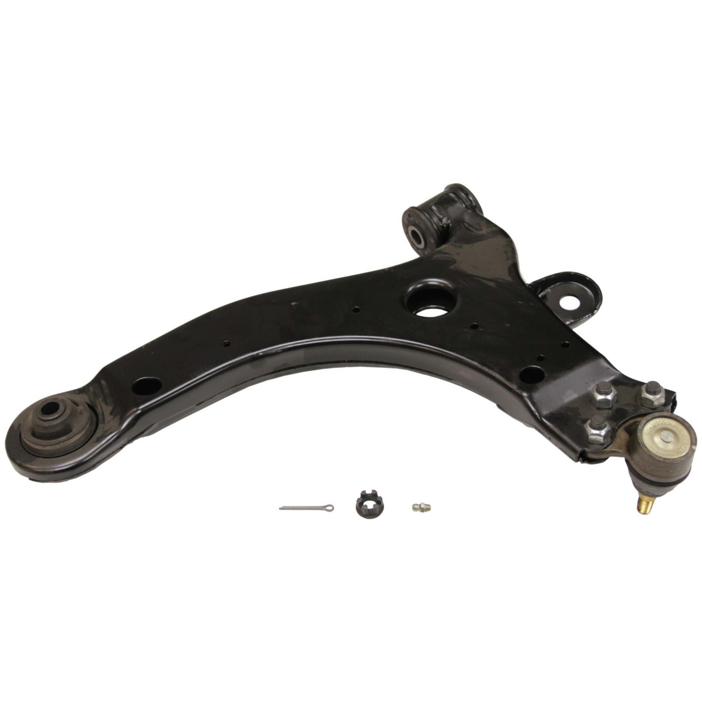 Moog Control Arm and Ball Joint Assembly:Stock Style,Black