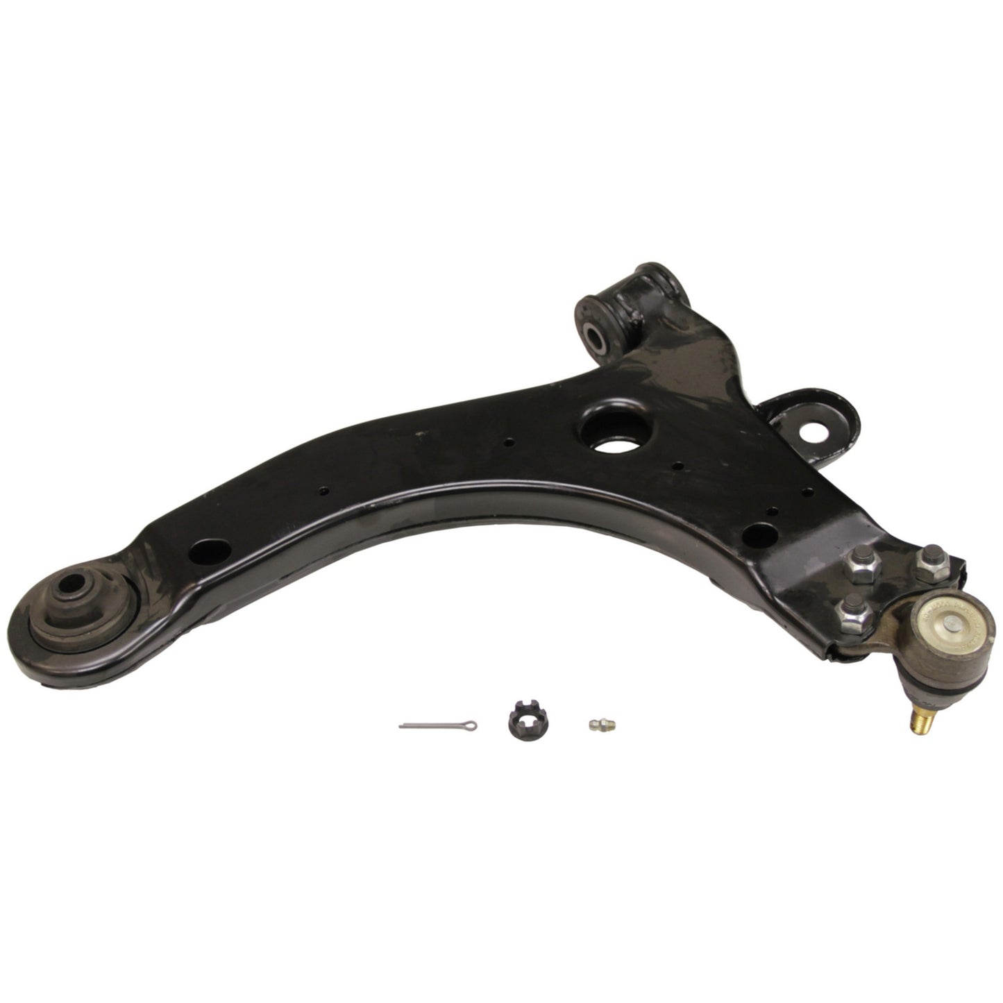 Moog Control Arm and Ball Joint Assembly:Stock Style,Black