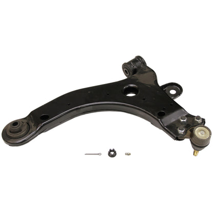 Moog Control Arm and Ball Joint Assembly:Stock Style,Black