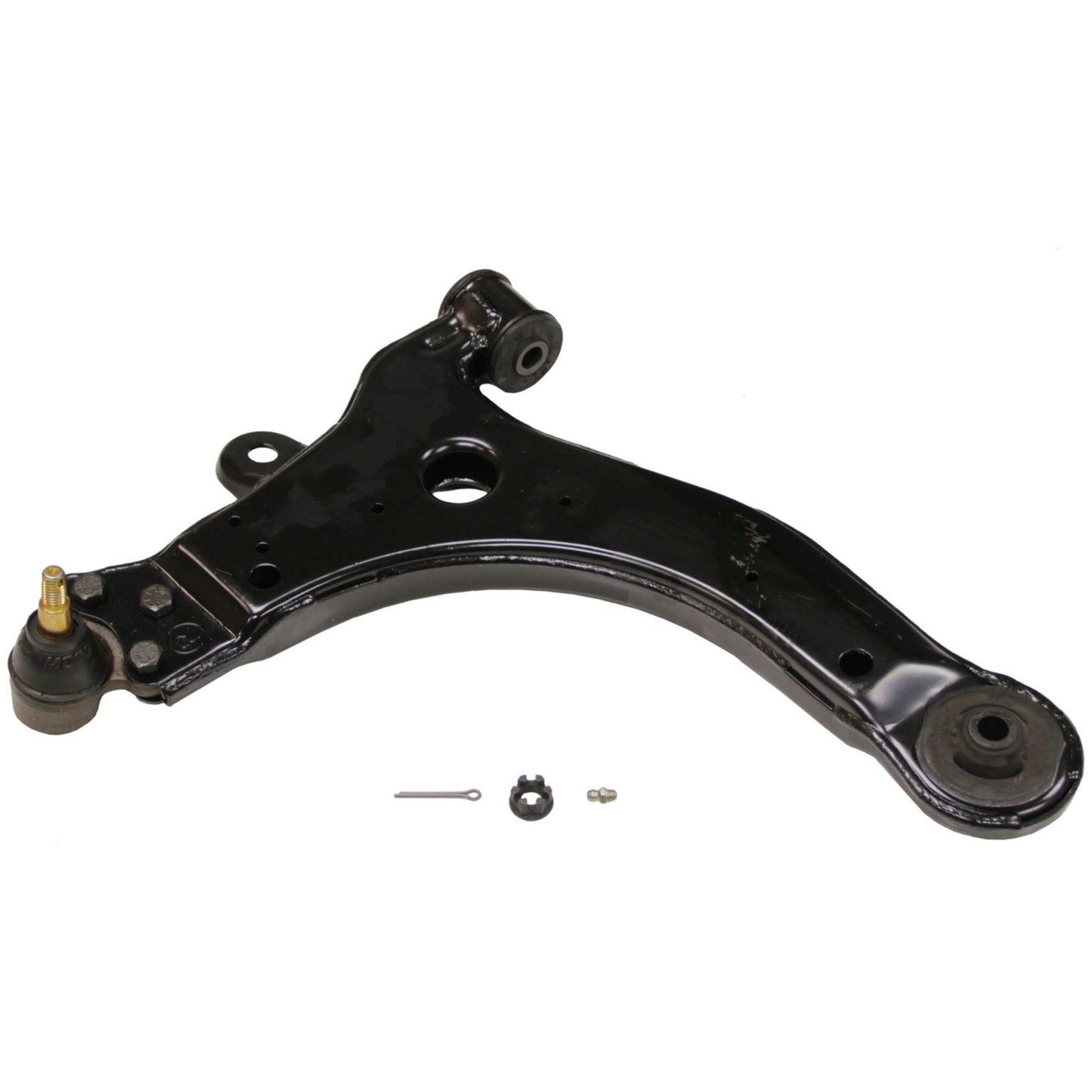 Moog Control Arm and Ball Joint Assembly:Stock Style,Black