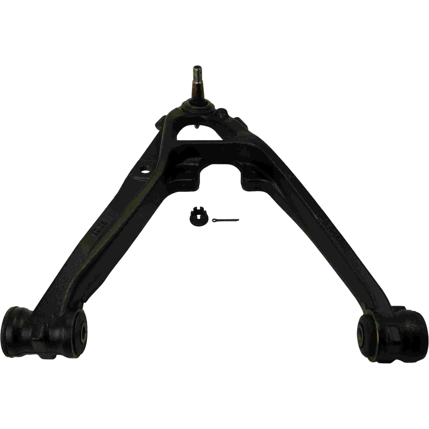 Moog Control Arm, Passenger Side Front Lower, Stock Style, Black, Chevy, GM