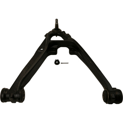Moog Control Arm, Passenger Side Front Lower, Stock Style, Black, Chevy, GM