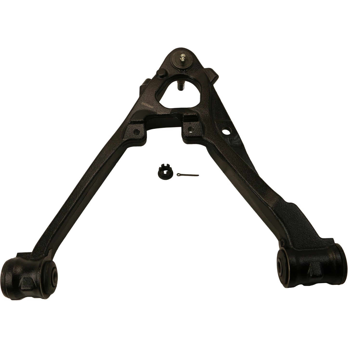 Moog Control Arm, Passenger Side Front Lower, Stock Style, Black, Chevy, GM