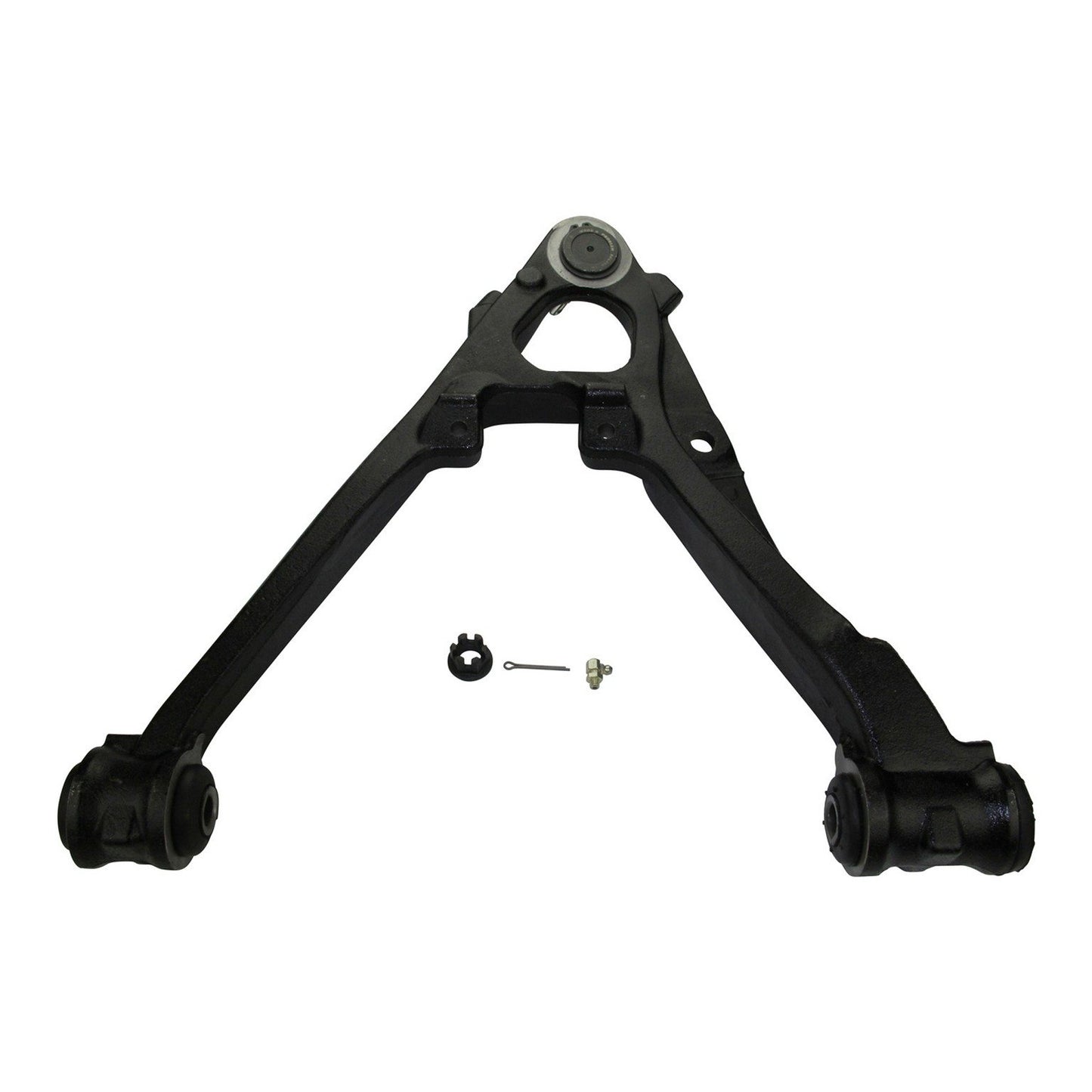 Moog Control Arm, Passenger Side Front Lower, Stock Style, Black, Chevy, GM