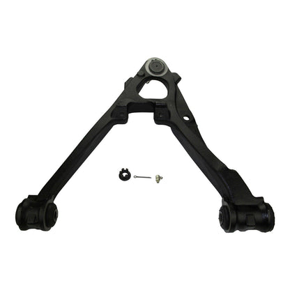 Moog Control Arm, Passenger Side Front Lower, Stock Style, Black, Chevy, GM