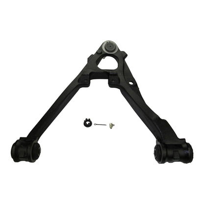 Moog Control Arm, Passenger Side Front Lower, Stock Style, Black, Chevy, GM