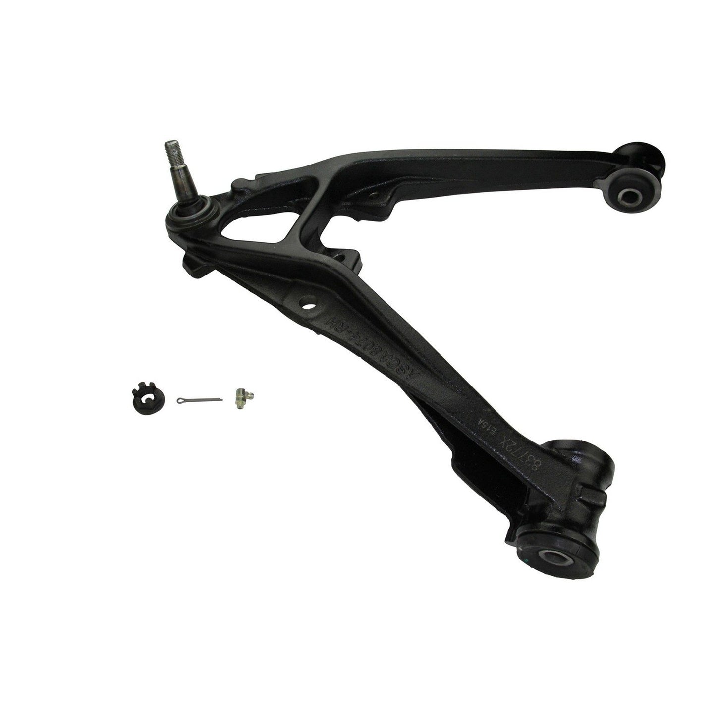 Moog Control Arm, Passenger Side Front Lower, Stock Style, Black, Chevy, GM