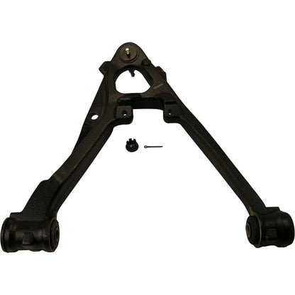 Moog Control Arm, Driver Side Front Lower, Stock Style, Steel, Black, Chevy