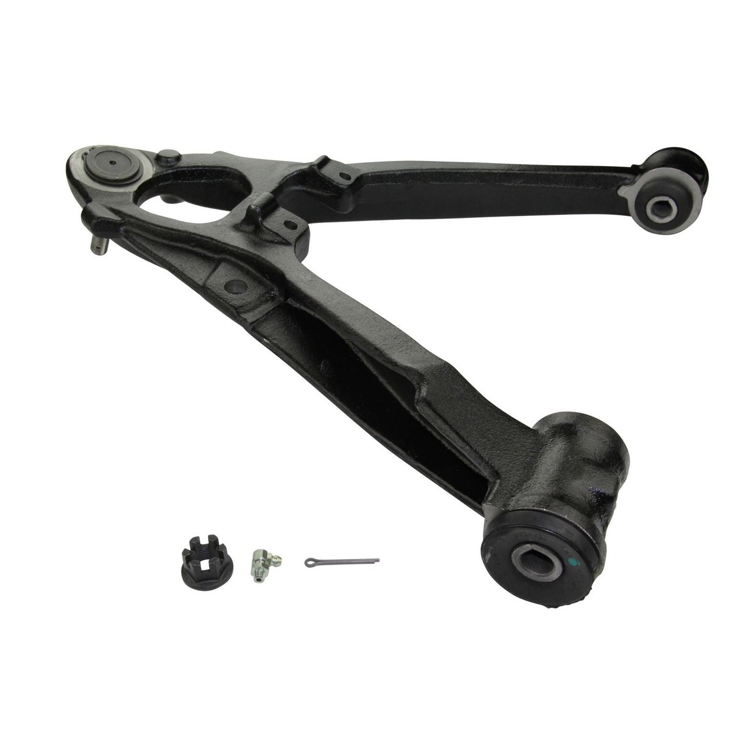 Moog Control Arm, Driver Side Front Lower, Stock Style, Steel, Black, Chevy