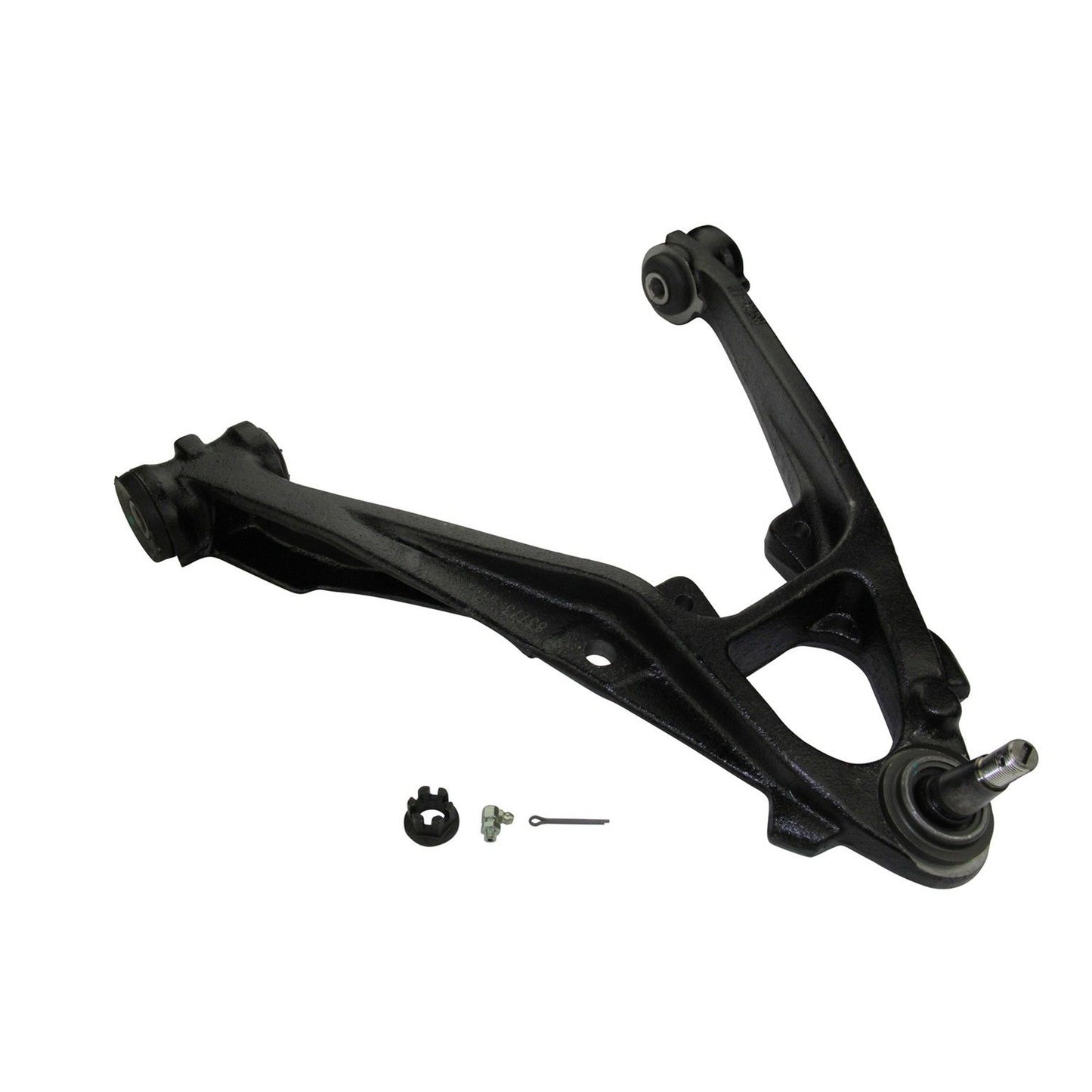 Moog Control Arm, Driver Side Front Lower, Stock Style, Steel, Black, Chevy