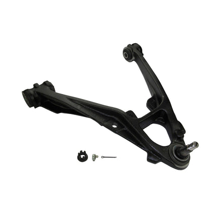 Moog Control Arm, Driver Side Front Lower, Stock Style, Steel, Black, Chevy