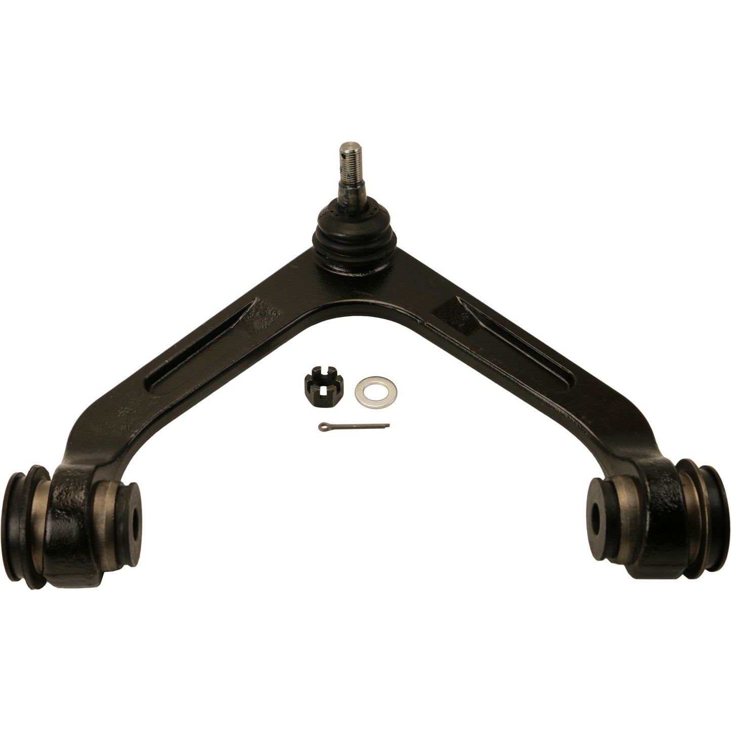 Moog Control Arm, Replacement, Steel, Black, Front Upper, Dodge, Each