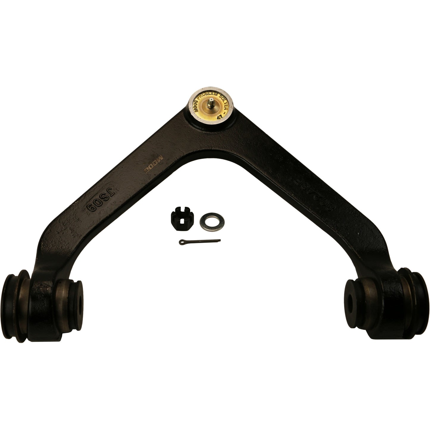 Moog Control Arm, Replacement, Steel, Black, Front Upper, Dodge, Each