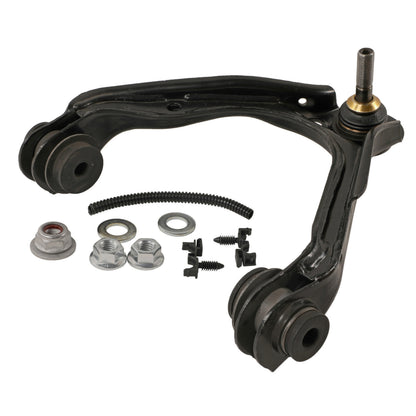 Moog Control Arm,Ball Joint,Steel,Black,Driver Side Front Upper,Ford,