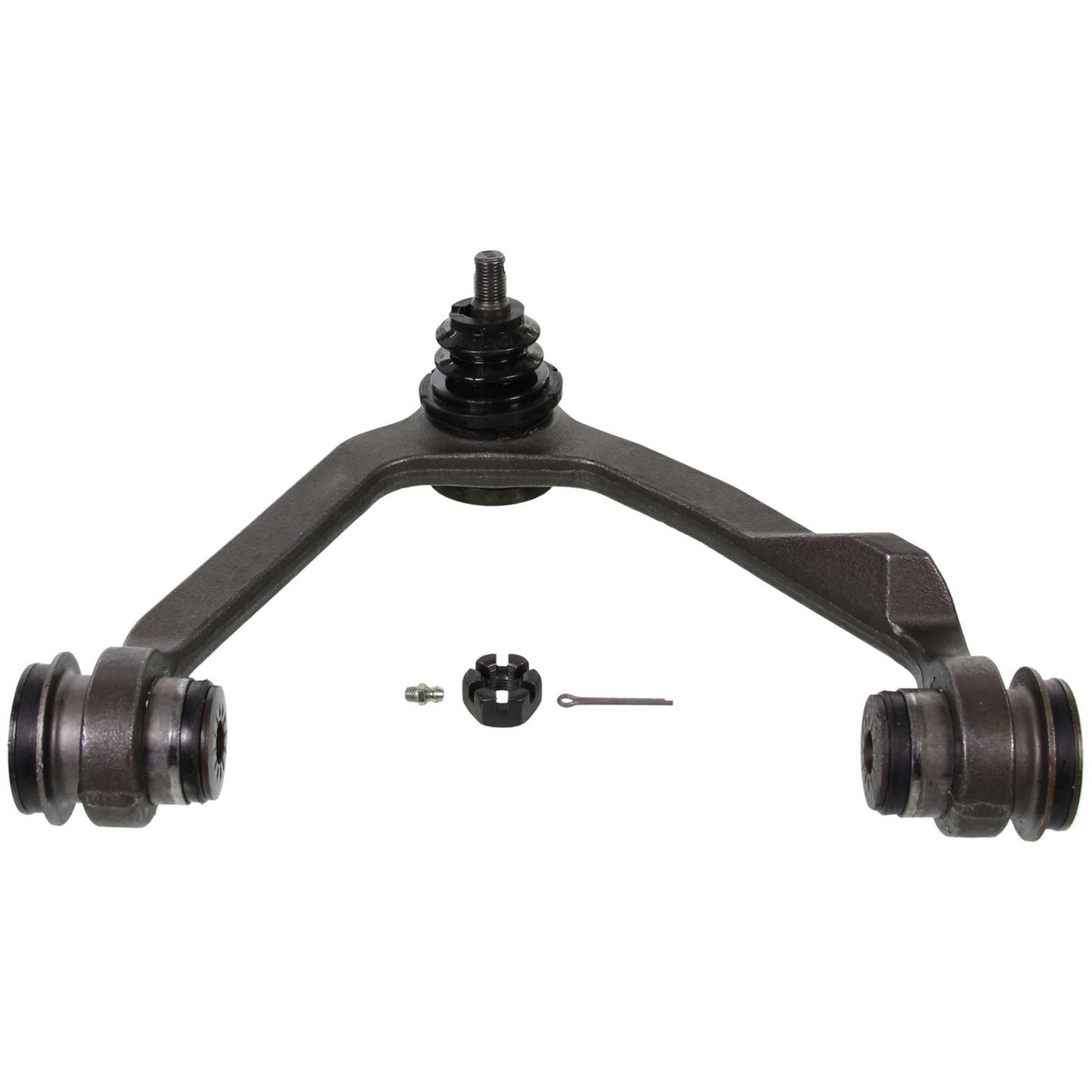 Moog Control Arm, Ball Joint, Steel, Black, Driver Side Front Upper, Ford,