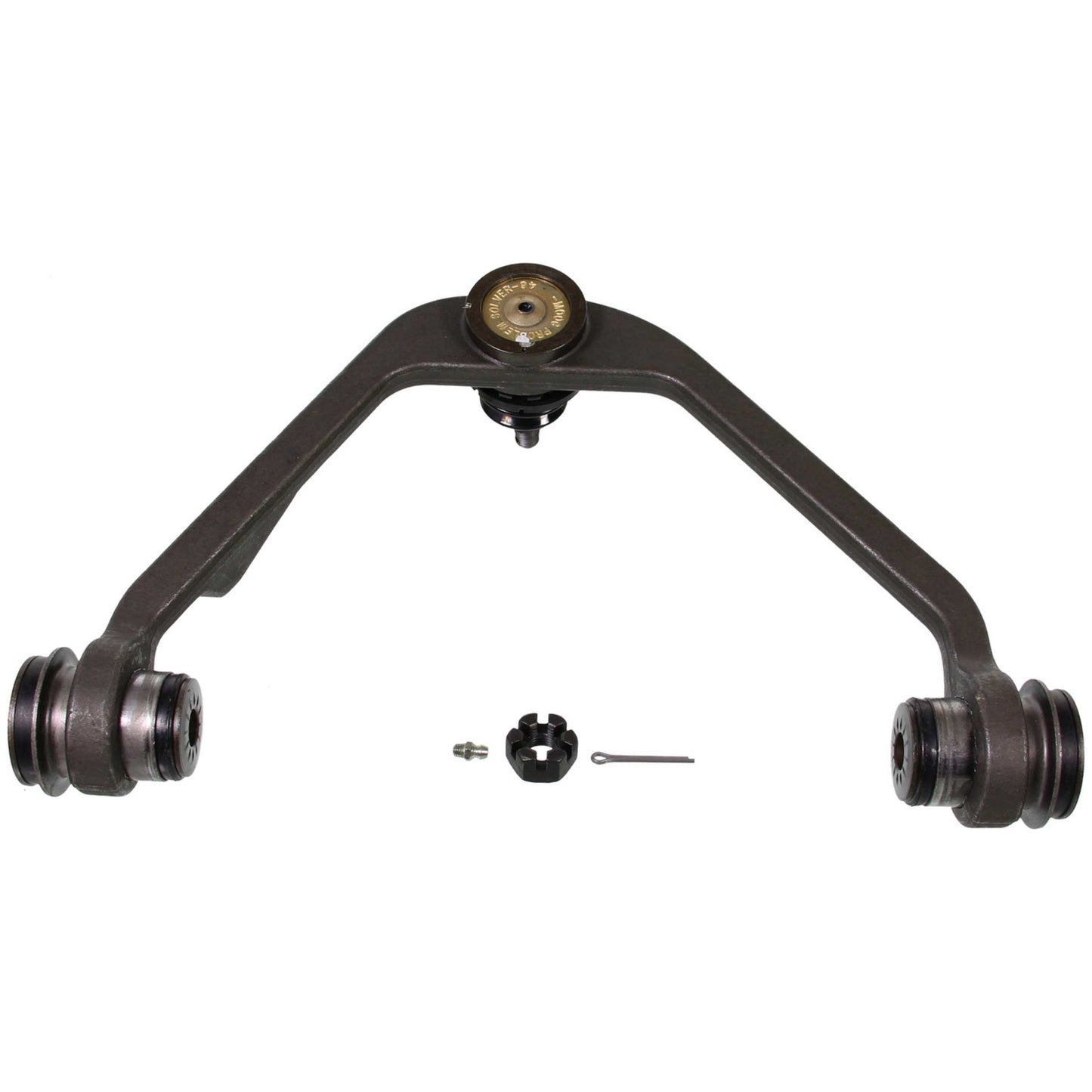 Moog Control Arm/Ball Joint,Stamped,Front,Upper Left,Steel,Natural