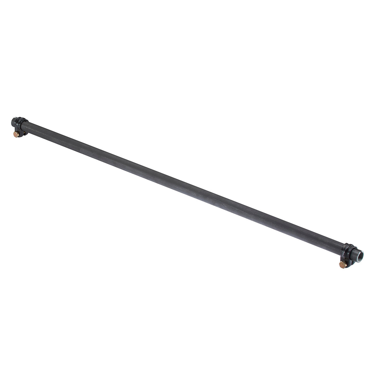 Moog Tie Rod Adjusting Sleeve:Steel, Black Painted, Jeep, Driver Side