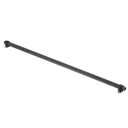Moog Tie Rod Adjusting Sleeve:Steel, Black Painted, Jeep, Driver Side