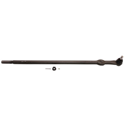 Moog Drag Link:Replacement, Greasable, Steel, Natural, Ford