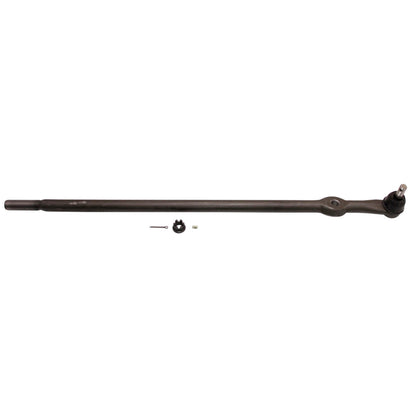 Moog Drag Link:Replacement, Greasable, Steel, Natural, Ford