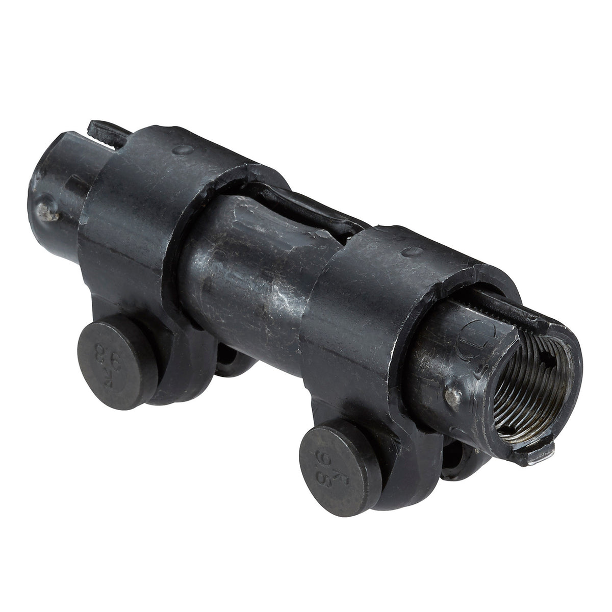 Moog Tie Rod End Adjusting Sleeve:Steel,Black Painted,Driver Side