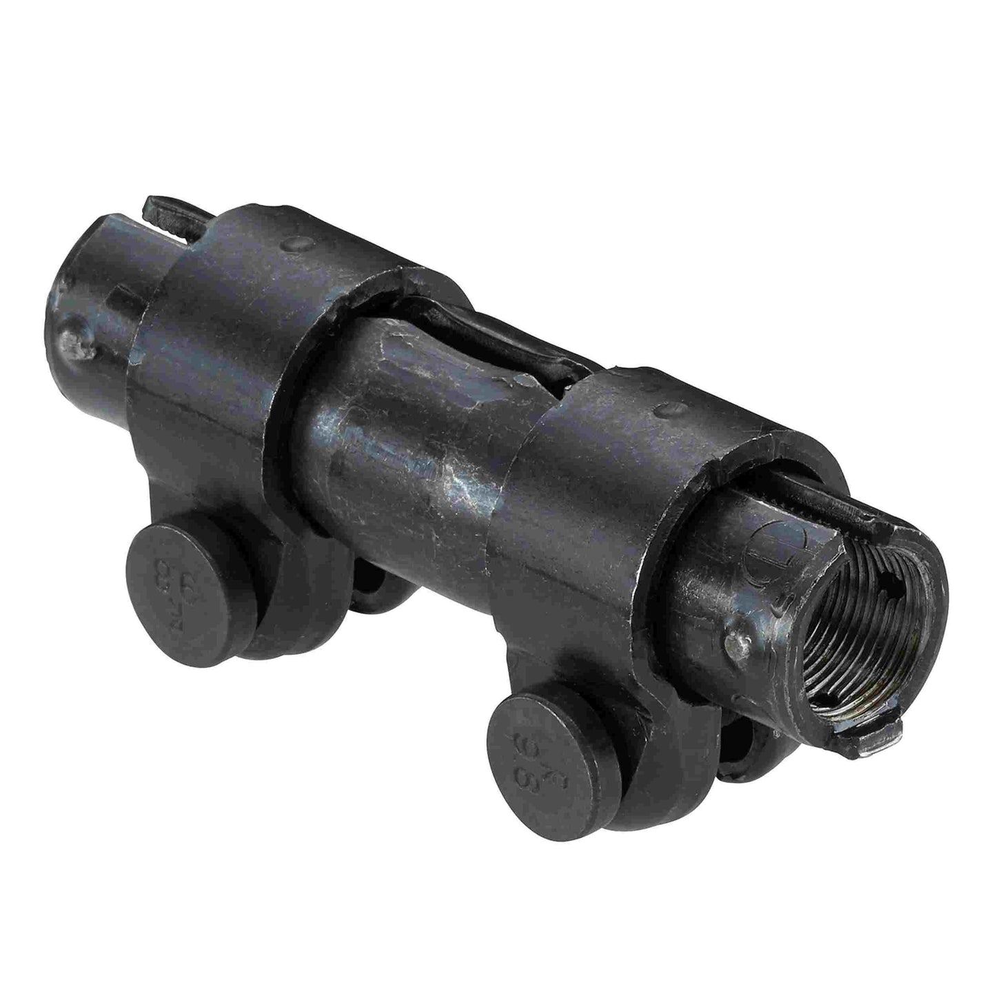 Moog Tie Rod End Adjusting Sleeve:Steel,Black Painted,Driver Side