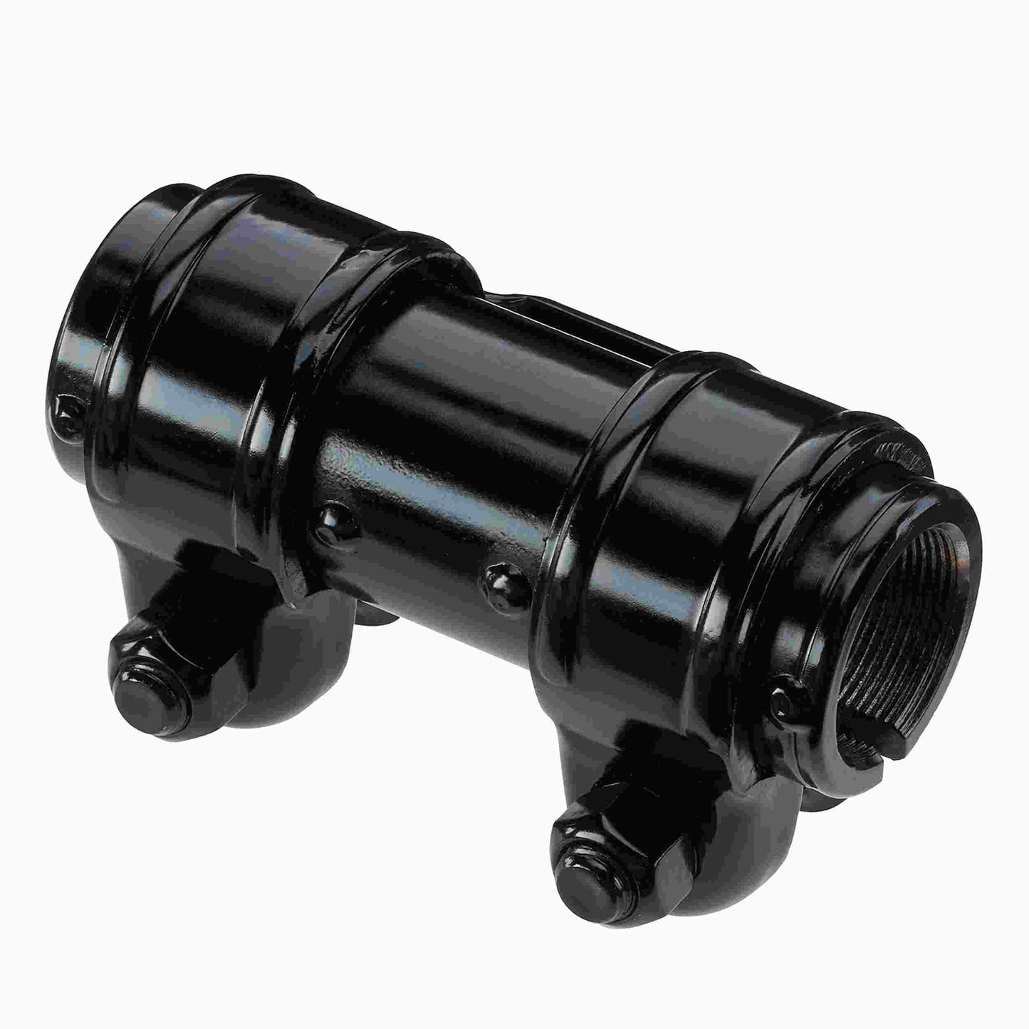 Moog Tie Rod End Adjusting Sleeve:Steel, Black Painted, Ford, Pickup