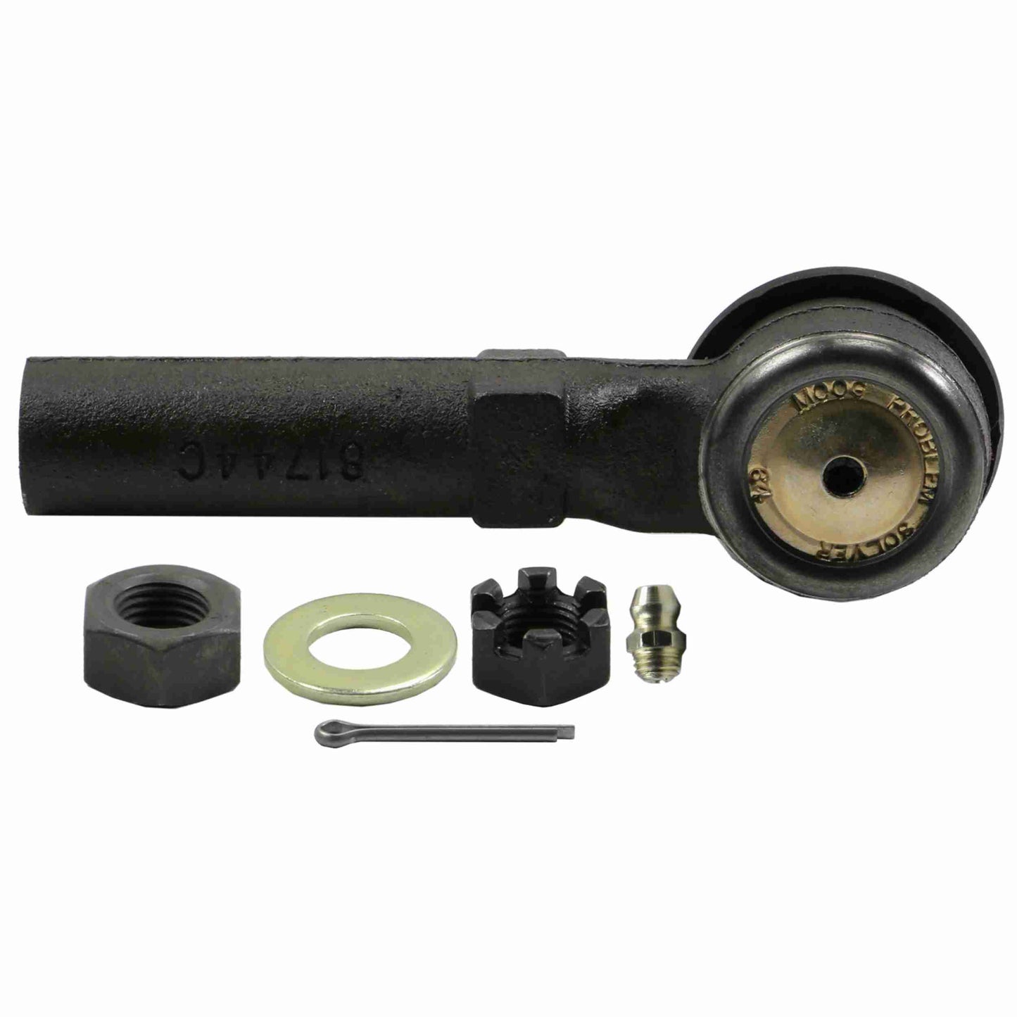 Moog Tie Rod End:Greasable, Outer, Buick, Oldsmobile, Chevy, Pontiac