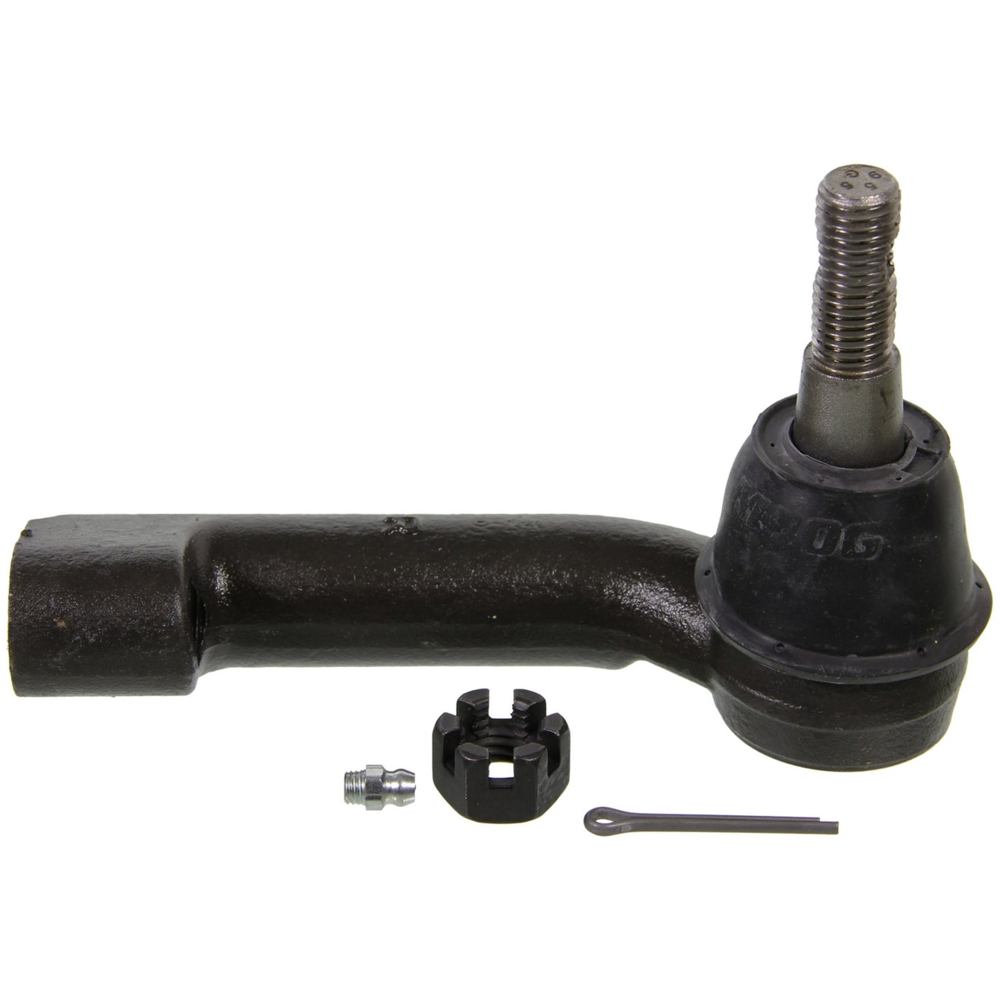 Moog Tie Rod End:Greasable,Passenger Side Outer,Ford,Lincoln