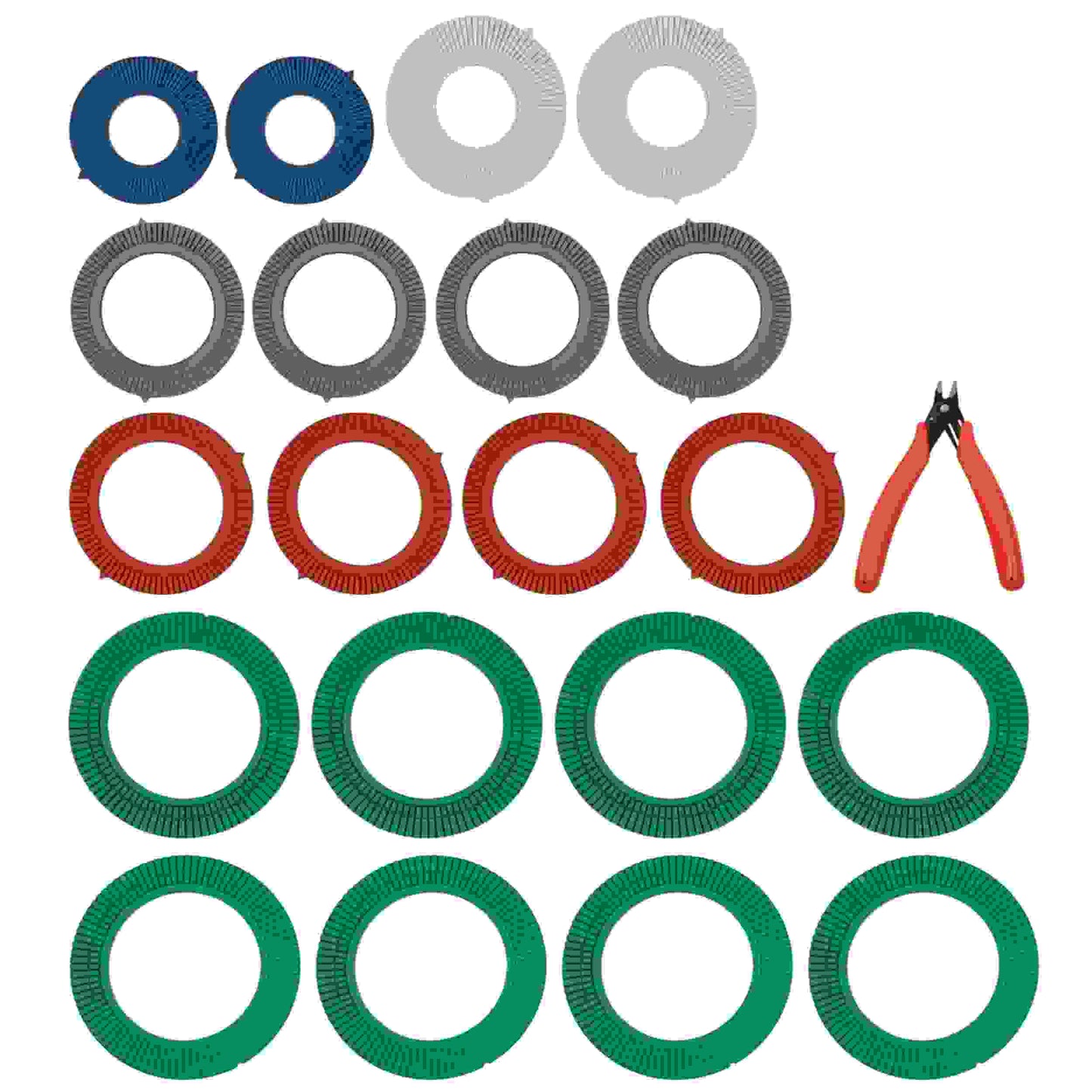 Moog Assortment of 8 Color-Coded Wheel Alignment Shim K100339